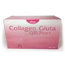 Collagen Gluta Q10 ไวอัพ คอลลาเจน กลูต้า คิวเท็น 15 ซอง Collagen Gluta Q10 Plus+