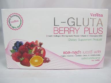แอล-กลูต้าเบอรี่ พลัส (L- Gluta Berry Plus) 10 ซอง