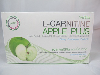 L- Carnitine Apple Plus แอล-คาร์นิทีน น้ำแอปเปิ้ล เพื่อรูปร่างสวยเพรียว สัดส่วนกระชับ ไร้ส่วนเกิน