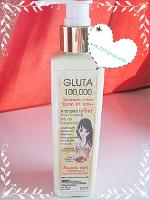 gluta 100,000 Sunscreen lotion กันแดด SPF 100 ซื้อ 10 ขวด ใน ราคา 1600 บาท