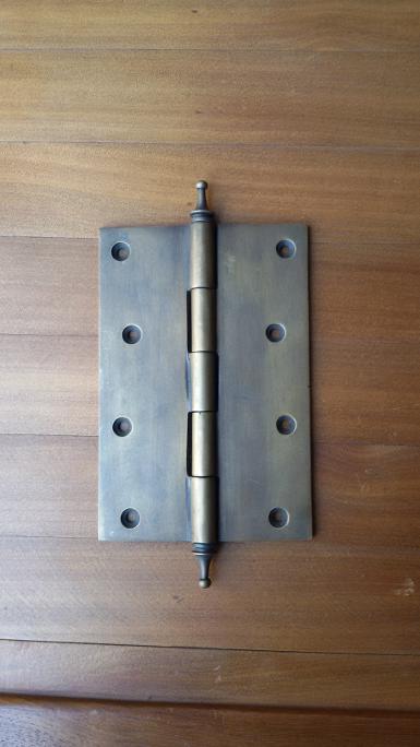 Brass Hinge Item code V.025 size wide 101 mm.long 150 mm.