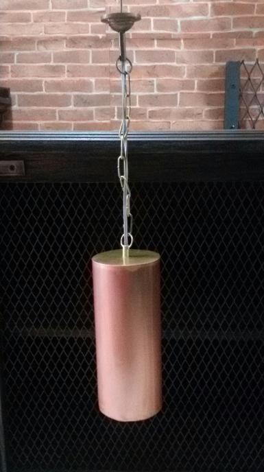 Copper Hanging Lamp Code CPL001H size high 40 cm not include chain Dimension 4'' (10 cm.)