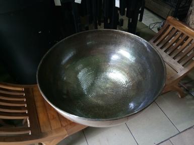 Bowl brass Item Code Bowl.018 size wide 60 cm.high 20 cm. 