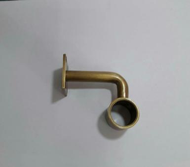 Curtain holder brass item code Code CHB18 size plate 40 x 40 mm. leg 12 mm.deep 50 mm.